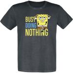 T-Shirt di SpongeBob SquarePants - Busy doing nothing - S a XXL - Uomo - multicolore