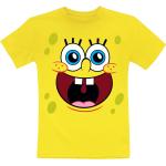 T-Shirt di SpongeBob SquarePants - Kids - Happy face - XS a XL - ragazzi & ragazze - giallo
