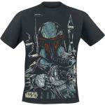T-Shirt di Star Wars - Boba Fett - M a XL - Uomo - nero