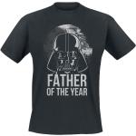 T-Shirt di Star Wars - Darth Vader - Father Of The Year - S a XXL - Uomo - nero