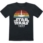 T-Shirt di Star Wars - Kids - Rainbow X-Wing 1977 - 116 a 164 - ragazzi & ragazze - nero
