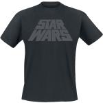 Magliette & T-shirt nere 3 XL taglie comode di cotone con scollo tondo mezza manica con scollo rotondo per Uomo Star wars 