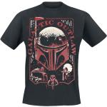 T-Shirt di Star Wars - The Book Of Boba Fett - Galactic Outlaw - S a 4XL - Uomo - nero