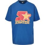 Magliette & T-shirt blu XL di cotone con scollo tondo con scollo rotondo per Uomo Starter 
