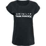 T-Shirt di Suicide Squad - Task Force X - S a L - Donna - nero