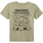 T-Shirt di Tartarughe Ninja - Kids - T-shirt Teenage Mutant Ninja Turtles - 98 a 164 - ragazzi & ragazze - verde
