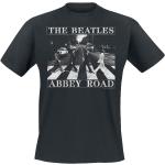 T-Shirt di The Beatles - Abbey Road Distressed - S a XXL - Uomo - nero