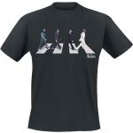 T-Shirt di The Beatles - Abbey Road Silhouette - S a 3XL - Uomo - nero
