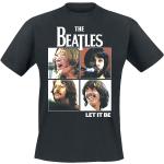 T-Shirt di The Beatles - Let it be - S a 3XL - Uomo - nero