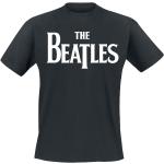 T-Shirt di The Beatles - Logo - S a XXL - Uomo - nero