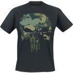 T-Shirt di The Punisher - Camo Skull - S a L - Uomo - nero