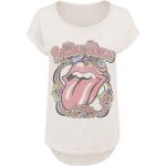 T-Shirt di The Rolling Stones - Floral Wreath - S a XXL - Donna - panna