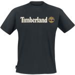 T-Shirt di Timberland - Kennebec River Linear Logo Short Sleeved T-shirt - S a XXL - Uomo - nero