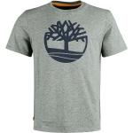 Magliette & T-shirt grigie L di cotone con scollo tondo con scollo rotondo per Uomo Timberland Kennebec River 
