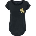 T-Shirt di Tom And Jerry - Golden Tom and Jerry - S a 5XL - Donna - nero