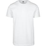 Magliette & T-shirt urban bianche 5 XL taglie comode di cotone con scollo tondo mezza manica con scollo rotondo per Uomo Urban Classics 