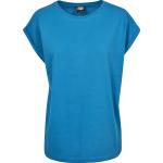 Magliette & T-shirt urban blu 3 XL taglie comode di cotone mezza manica con scollo a barca per Donna Urban Classics 
