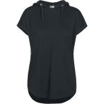 Magliette & T-shirt urban nere 5 XL taglie comode in viscosa con scollo tondo senza manica con scollo rotondo per Donna Urban Classics 