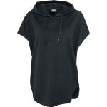 Magliette & T-shirt urban nere XL di cotone con scollo tondo mezza manica con scollo rotondo per Donna Urban Classics 