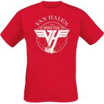 T-Shirt di Van Halen - 1979 Tour - S a XXL - Uomo - rosso