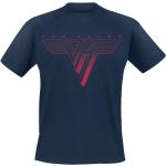 T-Shirt di Van Halen - Classic Red Logo - S a 3XL - Uomo - blu navy