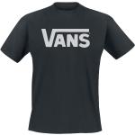 Magliette & T-shirt nere L di cotone con scollo tondo con scollo rotondo per Uomo Vans Classic 