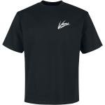Magliette & T-shirt nere XL di cotone con scollo tondo con scollo rotondo per Uomo Vans 