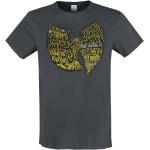 T-Shirt di Wu-Tang Clan - Amplified Collection - Graffiti Logo - S a 3XL - Uomo - carbone