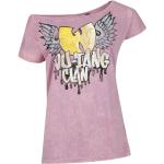 T-Shirt di Wu-Tang Clan - Wings - S a XXL - Donna - lilla