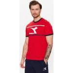 Magliette & T-shirt Regular Fit rosse L per Uomo Diadora 