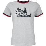Magliette & T-shirt multicolore XXL di cotone con scollo tondo mezza manica con scollo rotondo per Donna Alice nel paese delle meraviglie Alice 
