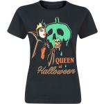 T-Shirt Disney di Biancaneve e i Sette Nani - Disney Villains - Queen of Halloween - M - Donna - nero