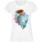 T-Shirt Disney di La Sirenetta - Curious and Kind - S a XXL - Donna - bianco