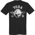 T-Shirt Disney di Star Wars - Yoda Grand Master - M a 5XL - Uomo - nero