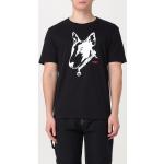 Magliette & T-shirt nere XL di cotone con animali per Uomo HUGO 