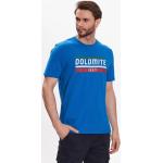 T-shirt tecniche scontate blu M per Uomo Dolomite 