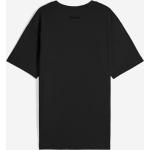 Magliette & T-shirt romantiche nere S taglie comode di cotone traspiranti mezza manica con scollo rotondo per Donna Freddy 