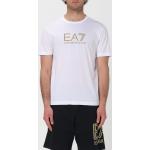 Vestiti ed accessori estivi bianchi M di cotone per Uomo EA7 