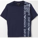 T-shirt blu per bambino Emporio Armani di Giglio.com 