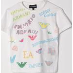T-shirt bianche per bambino Emporio Armani di Giglio.com 
