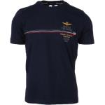 Magliette & T-shirt scontate blu XXL taglie comode di cotone mezza manica con manica corta per Uomo Aeronautica militare 