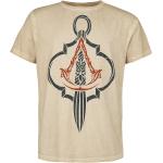 T-Shirt Gaming di Assassin's Creed - Mirage - Crest - S a XXL - Uomo - beige