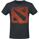 T-Shirt Gaming di DOTA 2 - Logo - S a XXL - Uomo - nero