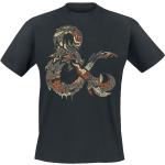 T-Shirt Gaming di Dungeons and Dragons - Ampersand monster - S a XXL - Uomo - nero