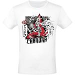 T-Shirt Gaming di Magic: The Gathering - Chandra - S a XXL - Uomo - bianco