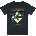 T-shirt nere 3 anni di cotone per bambino Minecraft di EMP Online Italia 