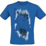 Magliette & T-shirt blu M di cotone con scollo tondo mezza manica con scollo rotondo per Uomo Pokemon 