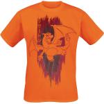 Magliette & T-shirt arancioni XXL di cotone con scollo tondo mezza manica con scollo rotondo per Uomo Pokemon 