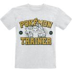 T-shirt grigie 5 anni di cotone per bambina Pokemon di EMP Online Italia 