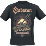 T-Shirt Gaming di Sabaton - World Of Tanks - S a XXL - Uomo - nero